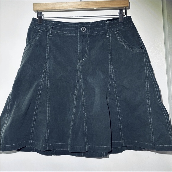 Kuhl Dresses & Skirts - Kuhl Splash Hiking Skirt Gray UPF 50+ 
A-Line Women 2 Outdoor Patina Dye 
Hiking